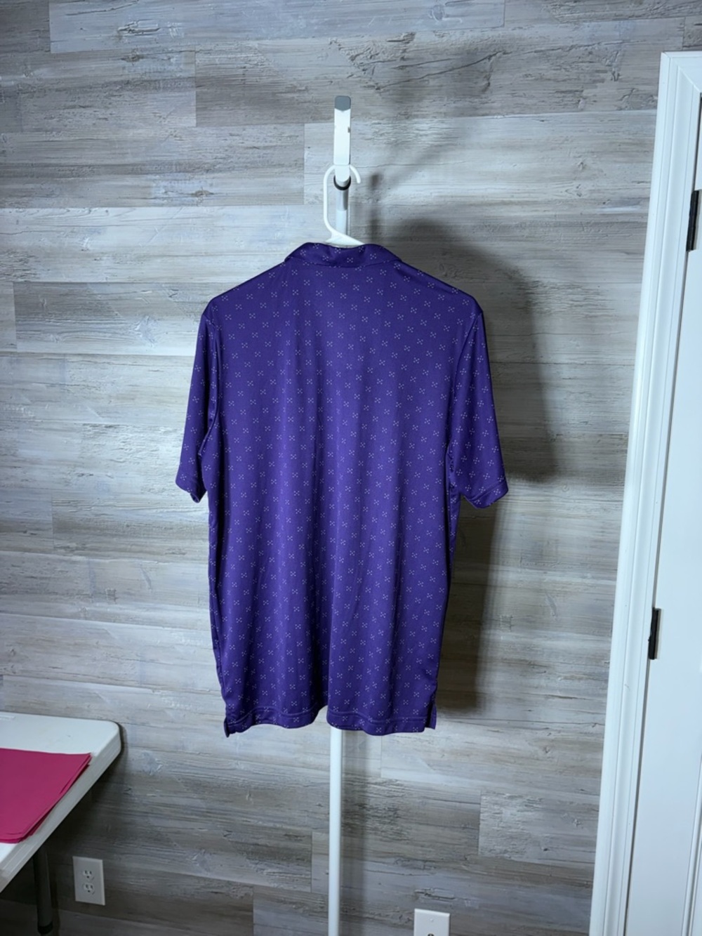Antigua Purple Polo with Gold LSU Embroidery 1973 - Picture 2 of 12